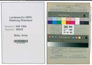 Entnazifizierung Anna Birke , geb. 18.04.1896 ()