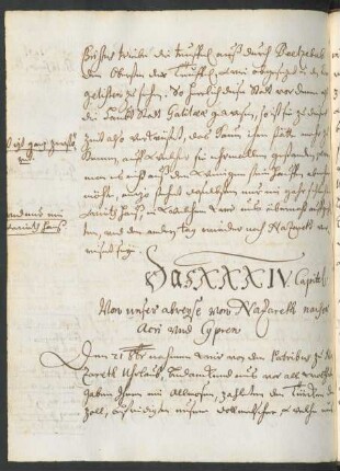 34. Kapitel: Abreise von Nazareth nach Cypern