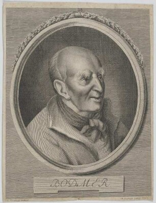 Bildnis des Johann Jakob Bodmer