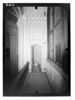 Potsdam-Babelsberg. Schloß Babelsberg (1833, 1834-1835, 1844-1849; K. F. Schinkel, L. Persius, J. H. Strack). Innenansicht