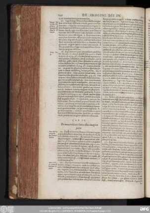 Cap. IV. De immortatlitate divinae illius imaginis parte.