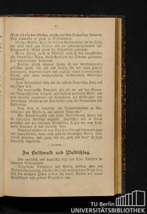 Im Buchwald und Waldschlag.
