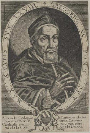 Bildnis von Papst Gregorius XV.