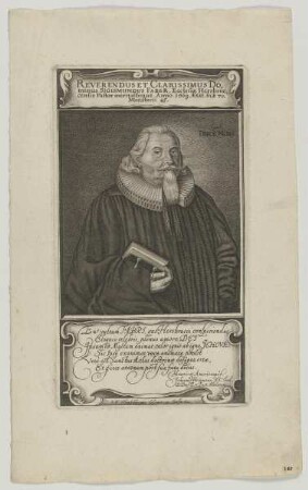 Bildnis des Sigismundus Faber