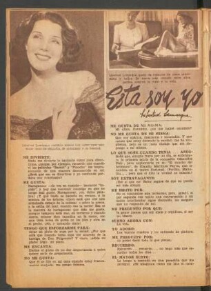 Esta soy yo - Libertad Lamarque