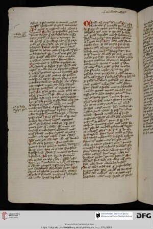 Fortsetzung von 128va-131ra; außerdem 155ra-156vb Ps.-Cyrillus Hierosolymitanus, Epistola ad Augustinum de miraculis Hieronymi