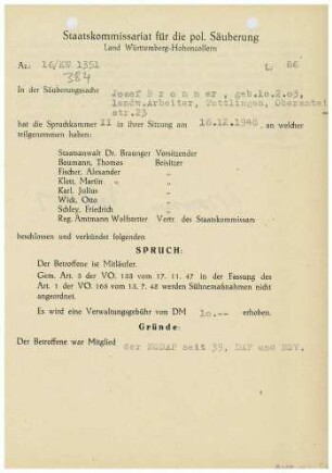 Bronner, Josef