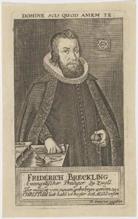 Bildnis des Friderich Breckling