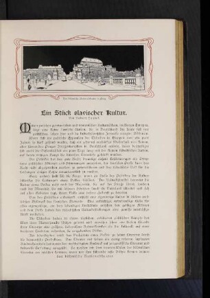 Ein Stück slavischer Kultur