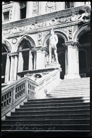 Venedig. Innenhof des Palazzo Ducale. Scala dei Giganti