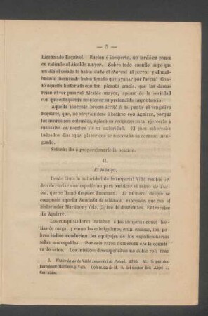 II. - El hidalgo.