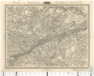 Topographisch-militairische Charte von Teutschland : in 204 Blättern. 146, Theil von Baiern