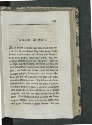 Neunter Abschnitt