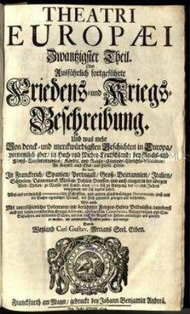 Theatrum Europaeum (20. Band)