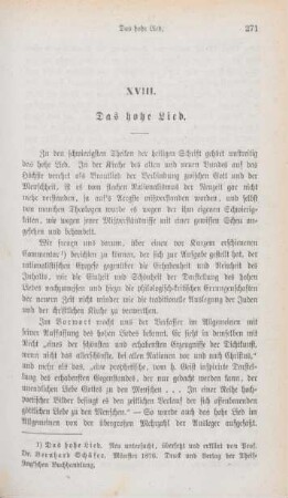 271-285 Das hohe Lied