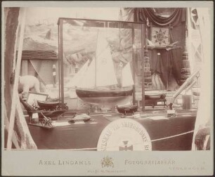 Ausstellungsstand der norwegischen Gesellschaft zur Rettung Schiffbrüchiger.