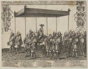 Bildnis des Empfangs Kaiser Leopold I. in Nürnberg 1658