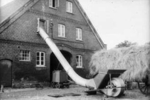 Fotografie: Ein- und Auslagerungstechnik, Fördergebläse, Elektromotor
