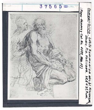 Domenichino: Letzte Kommunion des Hl. Hieronymus. Studie, Pinacoteca Vaticana