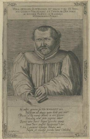 Bildnis des Johann Georg Volckmar