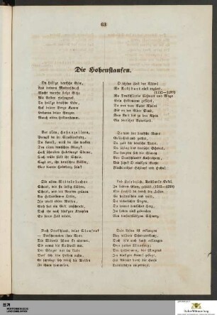 Die Hohenstaufen