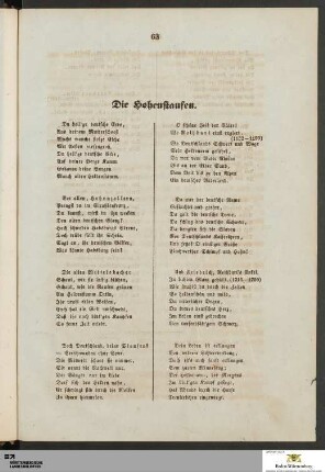 Die Hohenstaufen