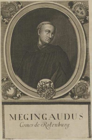 Bildnis des Megingaudus Graf von Rotenburg