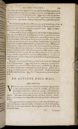 Actio undecima. - Actio vicesimaprima.