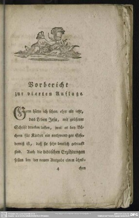 Vorbericht zur vierten Auflage