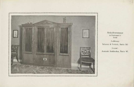 Arbeitszimmer in Birnbaumholz