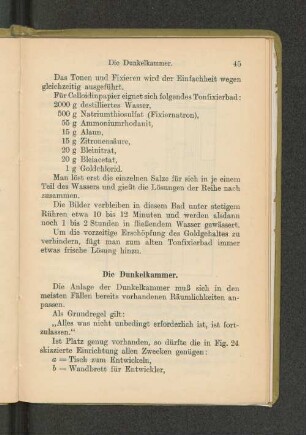 Die Dunkelkammer.