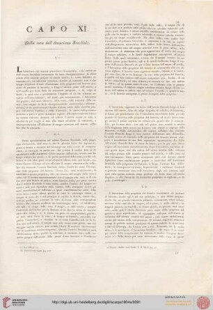 Capo XI: Della cura dell'Aneurisma Brachiale