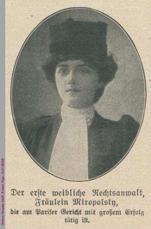 Porträt von Helene Strauss