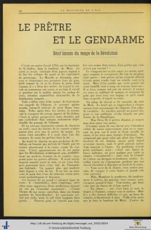 Le Prêtre et le Gendarme.