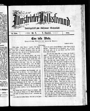 Illustrirter Volksfreund. 1885-1885