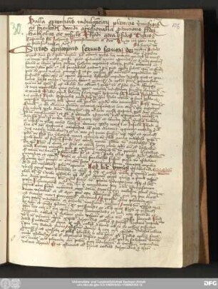 [Sixtus IV.: Bulla „Pastoris aeterni", Abschrift]