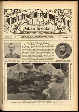 Ausgabe vom Sonntag, den 21. Januar 1912.