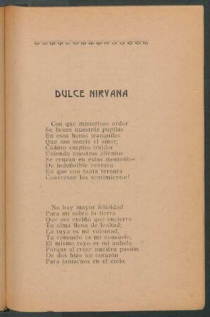Dulce nirvana