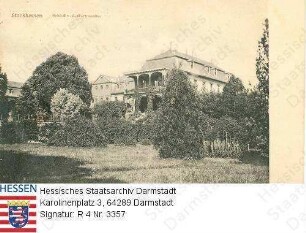 Stockhausen, Schloss / Ansicht von der Gartenseite