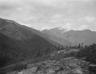 Akaishi-Gebirge : Akaishi-Gebirge. Blick vom Ainodake nach Norden