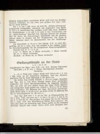 Stellungskämpfe an der Vesle