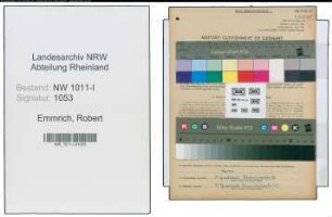 Entnazifizierung Robert Emmrich , geb. 14.08.1916 (Musiker)