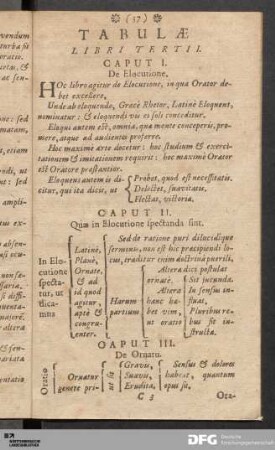 Tabulæ Libri Tertii.