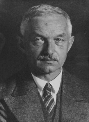 Peter Heinrich Claussen, ab 1922 Professor der Botanik in Marburg