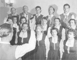 Leben in Zabelsdorf (Kr. Gransee): Dorfchor