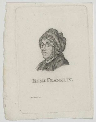 Bildnis des Benj. Franklin