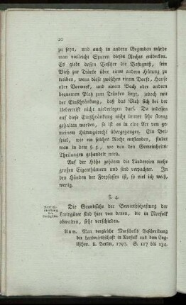 §. 4. [Bewirthschaftung der Landgüter]