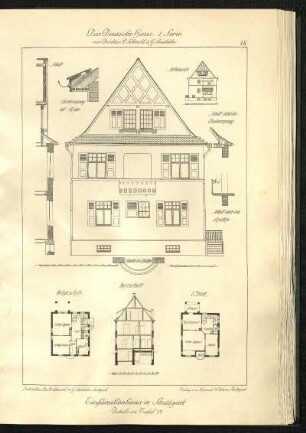 Einfamilienhaus in Stuttgart, Details zu Tafel 17.