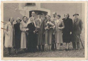 Goldene Hochzeit. Siegfried von Saucken-Loschen. Freda von Saucken geborene Freiin von Hollen
