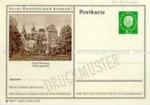 Postkartenvordruck (Druckmuster) mit Ansicht aus Wolfsburg